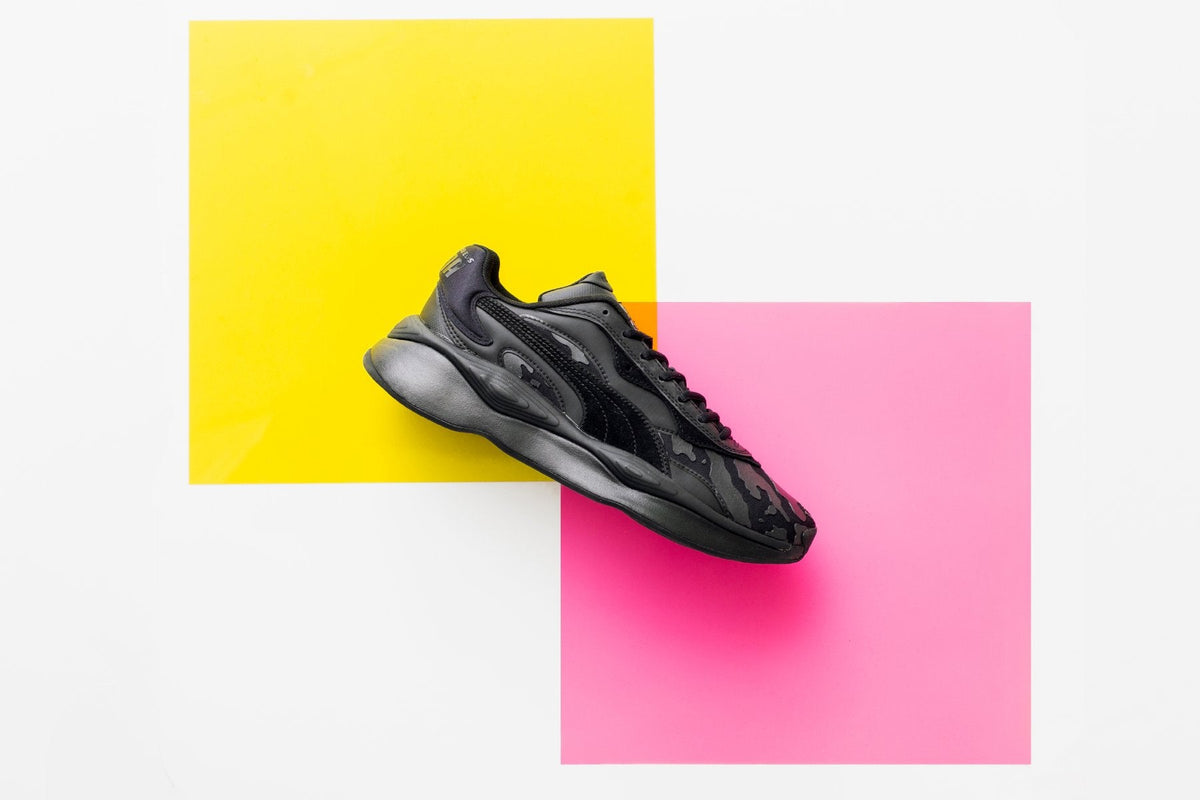 Puma x The Hundreds RS-Pure - Black/Black