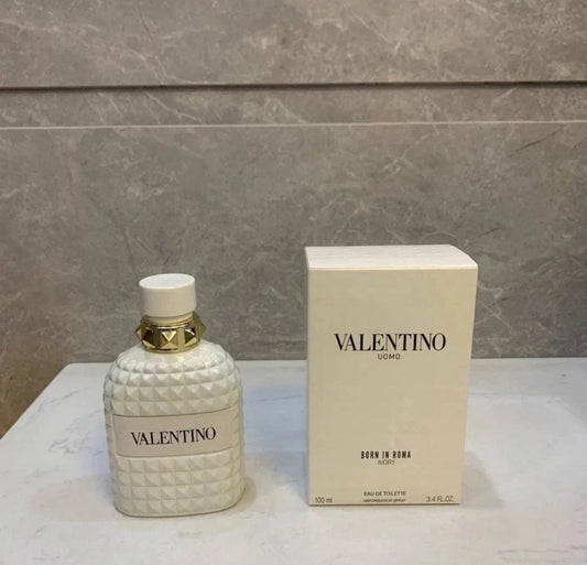 Valentino Uomo Born In Roma Ivory EDT 3.4 oz 100ml for Men
