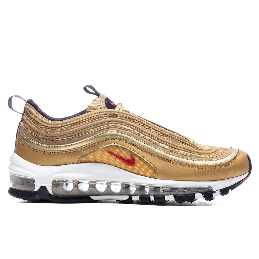Nike Max 97 (GS) - Metallic Gold/Varsity Red