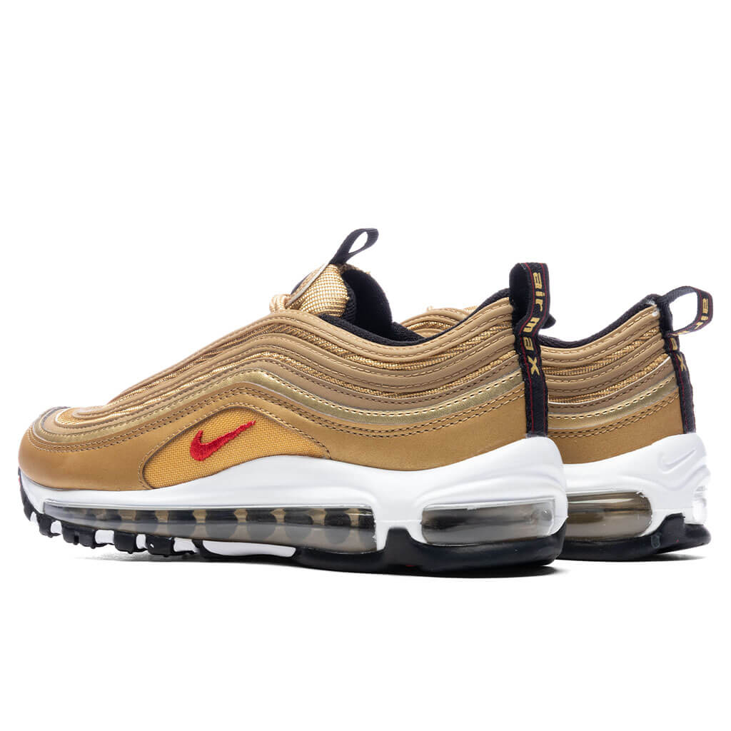 Nike Max 97 (GS) - Metallic Gold/Varsity Red