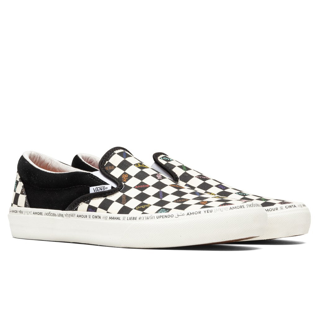 Classic Slip V "Love" - Multi/Marshmallow