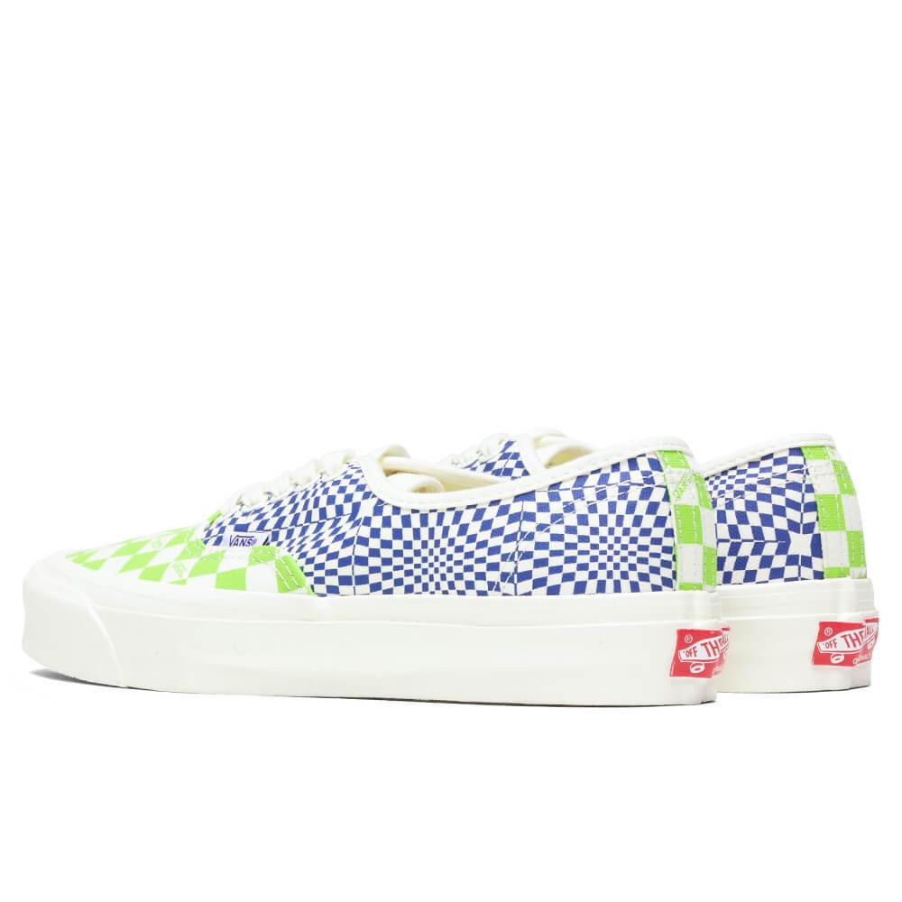 OG Authentic LX - Logo Check/Lime Punch/True Blue